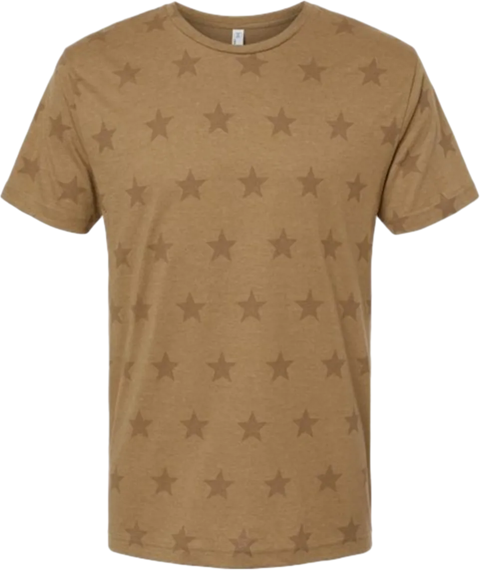 Code Five Star Print Tee