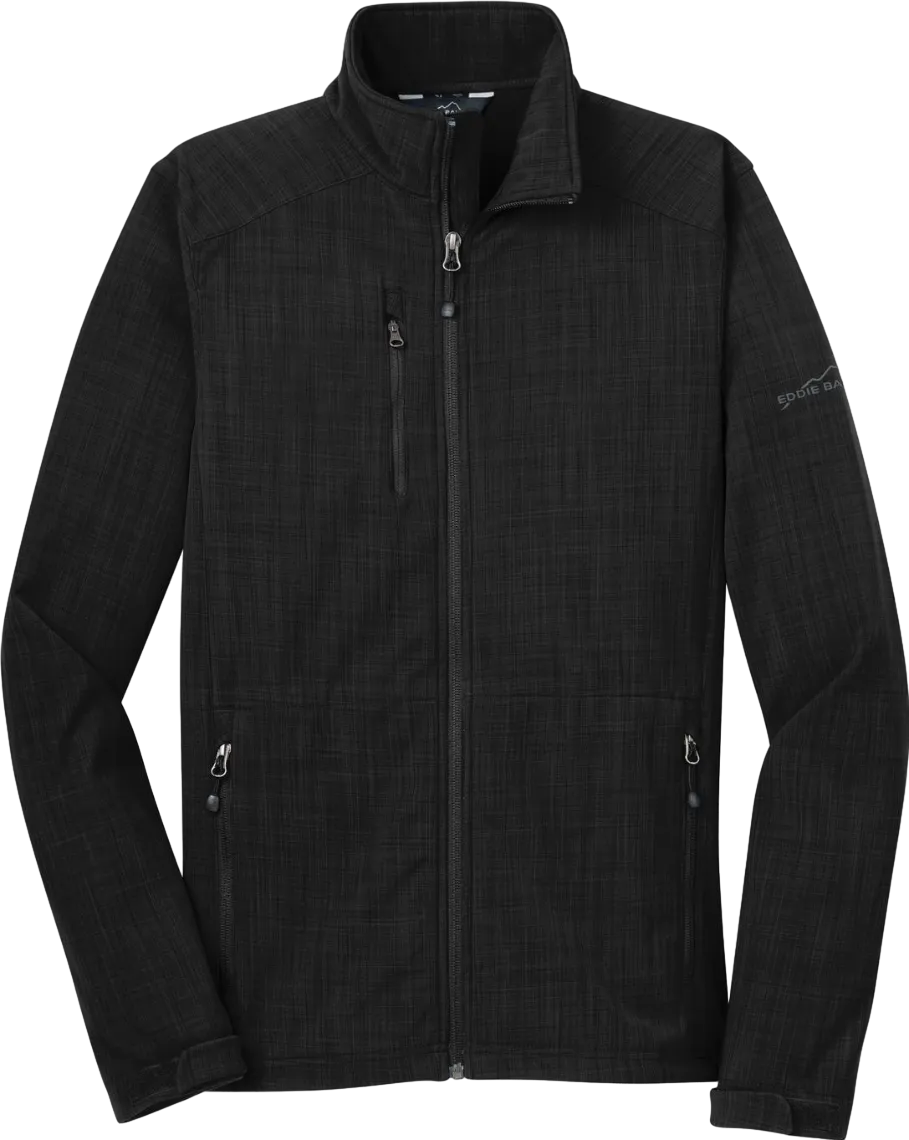 Shaded Crosshatch Soft Shell Jacket