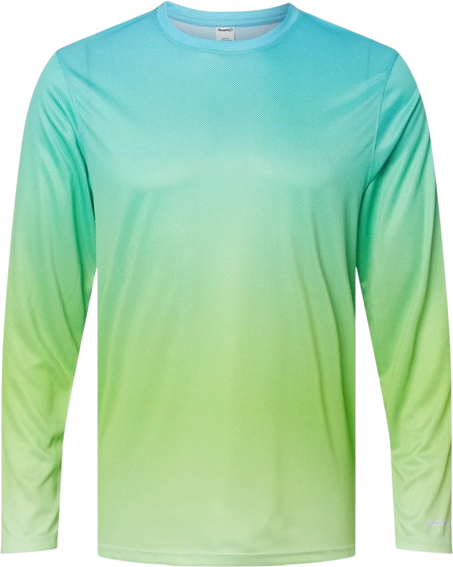 Barbados Performance Pin Dot Long Sleeve T-Shirt
