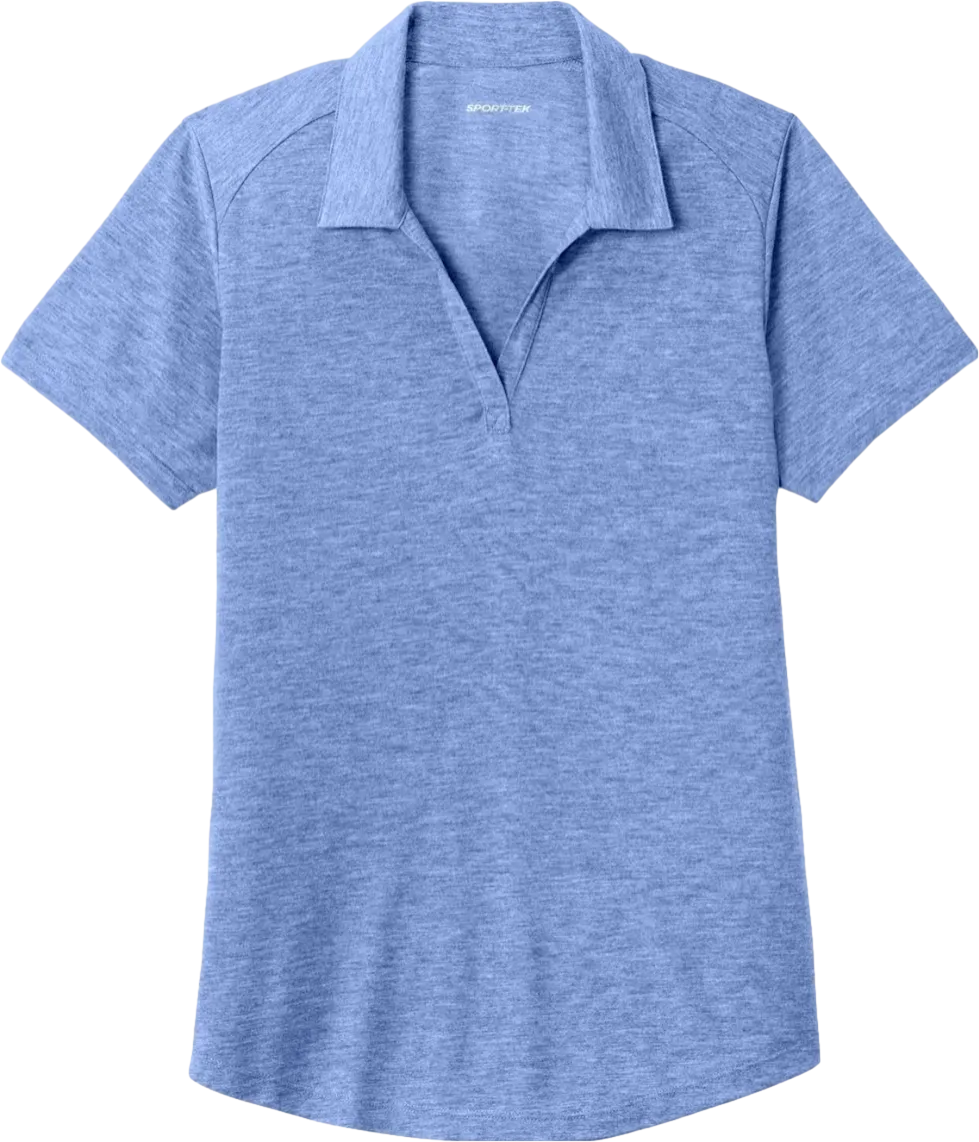 Ladies PosiCharge Tri-Blend Wicking Polo
