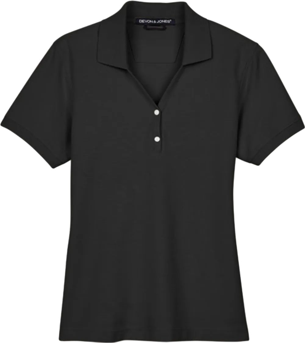 Ladies' Pima Piqué Y-Collar Polo