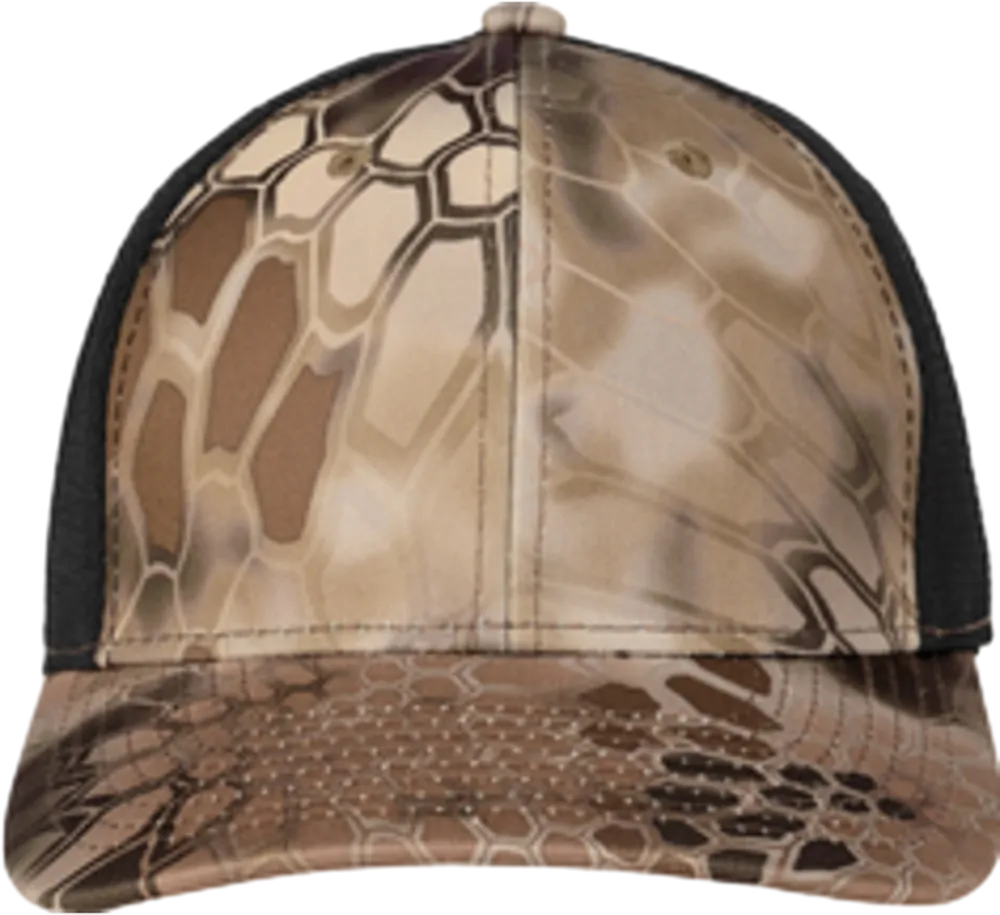 Performance Camouflage Mesh Back Snapback Cap