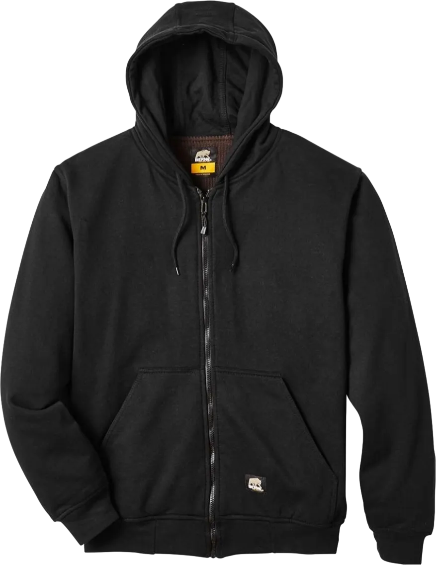 Berne Apparel Men's Heritage Thermal Lined Hooded Sweatshirt