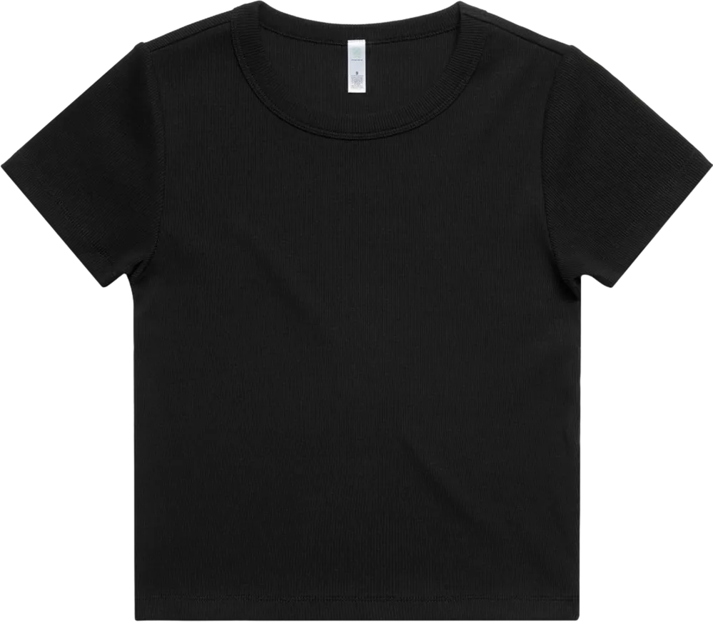 Wo's Organic Rib Tee