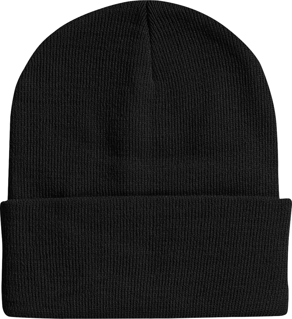 Solid 12" Cuffed Beanie