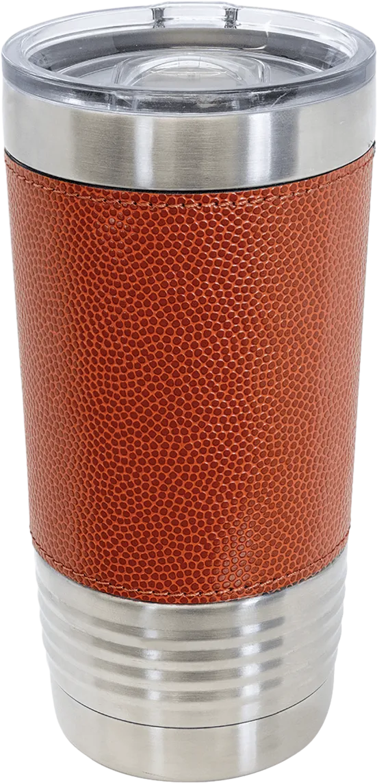 20 oz. Basketball Tumbler with Slider Lid