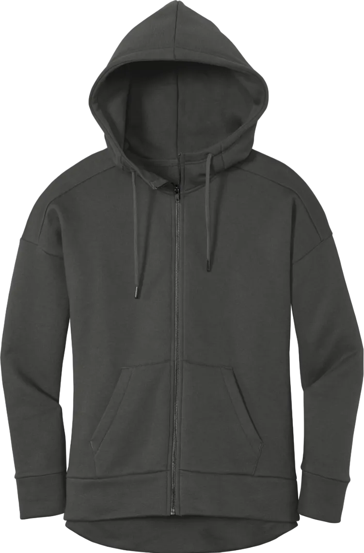 Women's Perfect Weight Fleece Drop Shoulder Full-Zip Hoodie