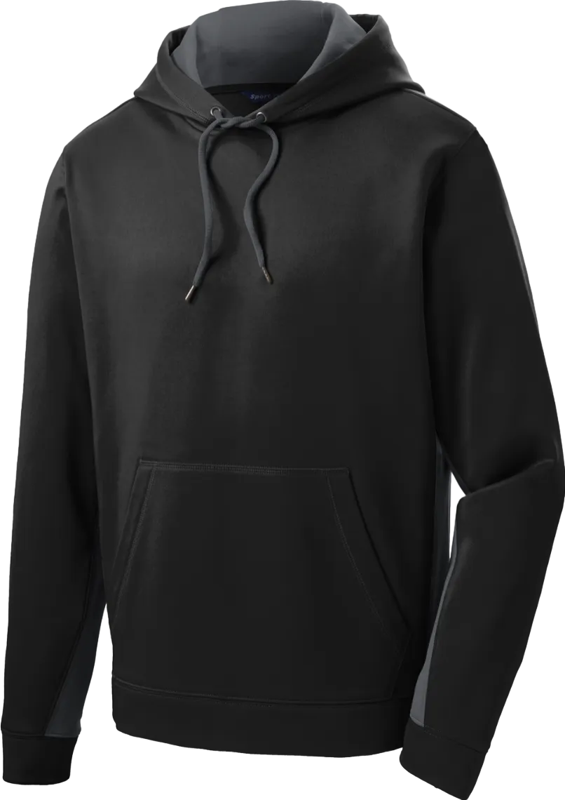 Sport-Wick Fleece Colorblock Hooded Pullover