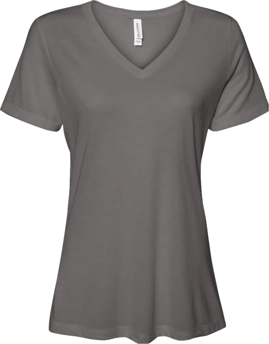 Women's Relaxed Jersey Short Sleeve V-Neck T-Shirt