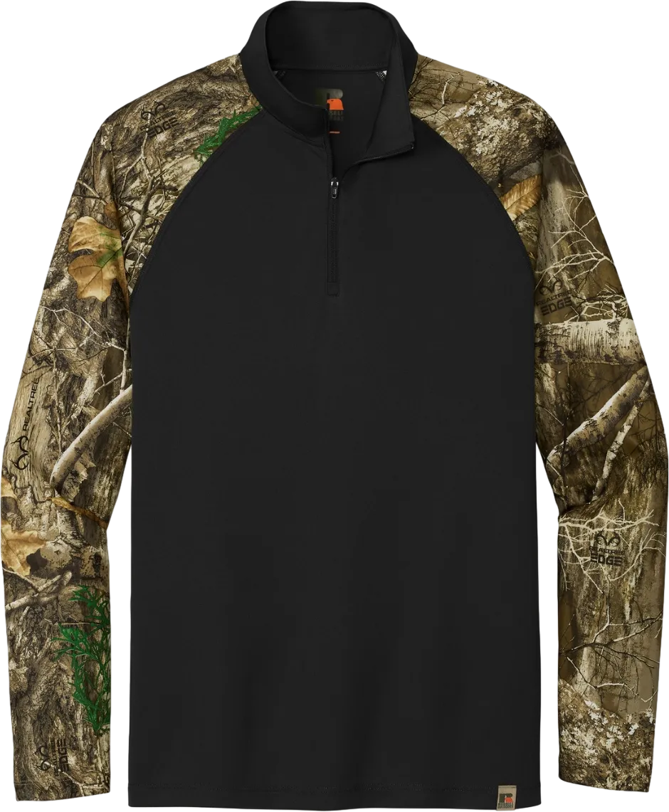 Realtree Colorblock Performance 1/4-Zip