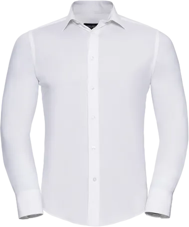 Long Sleeve Easycare Fitted Shirt