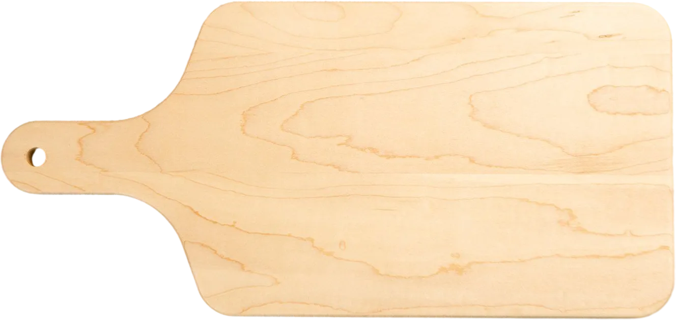Large Maple Cheese/Charcuterie Board - 8"x17"