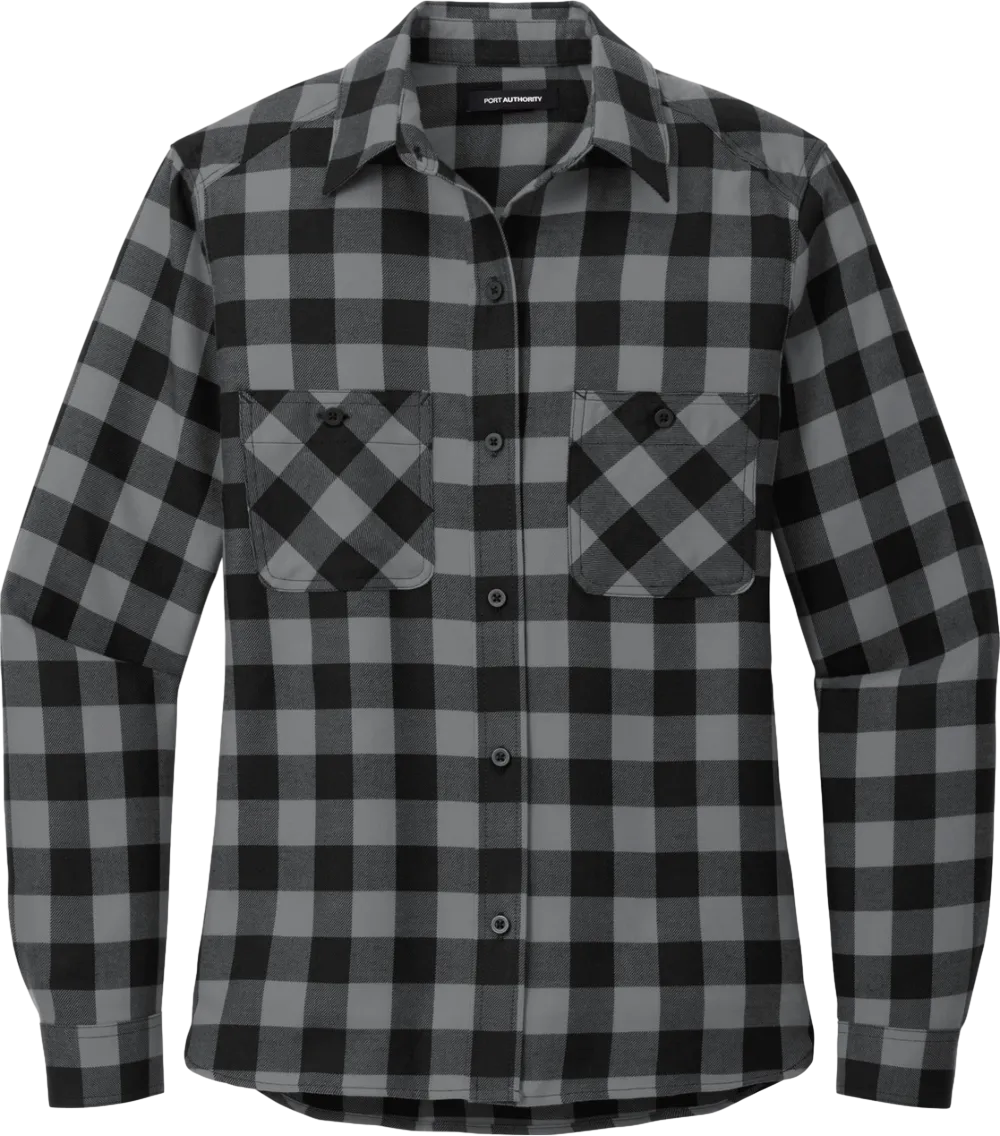 Women's Plaid Flannel Shirt