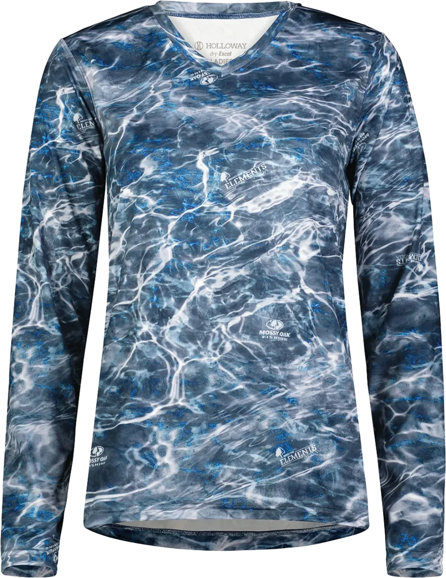 Ladies Mossy Oak Momentum Long Sleeve Tee