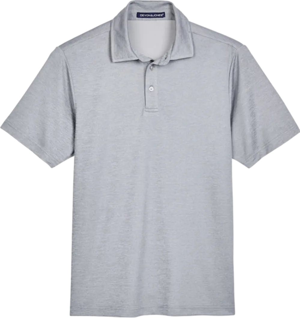 CrownLux Performance Men's Address Melange Polo