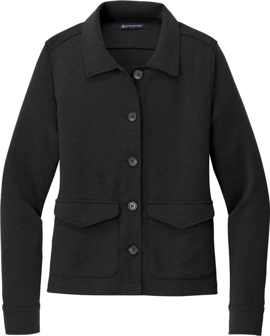 Women's Mid-Layer Stretch Button Jacket