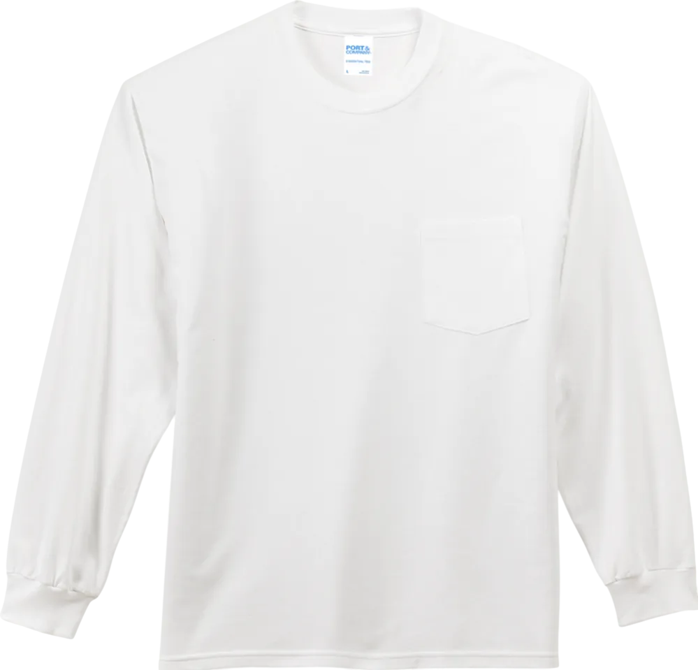 Long Sleeve Essential Pocket Tee