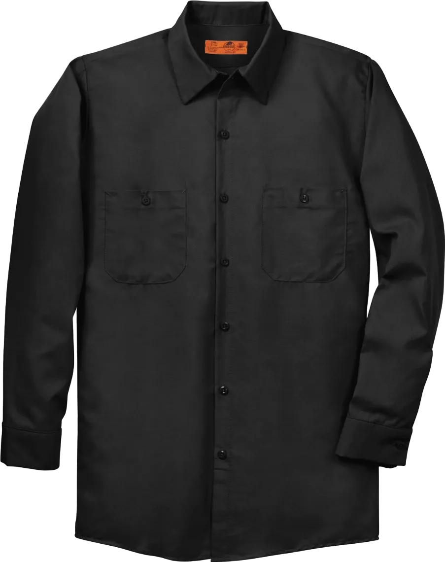 Long Size, Long Sleeve Industrial Work Shirt