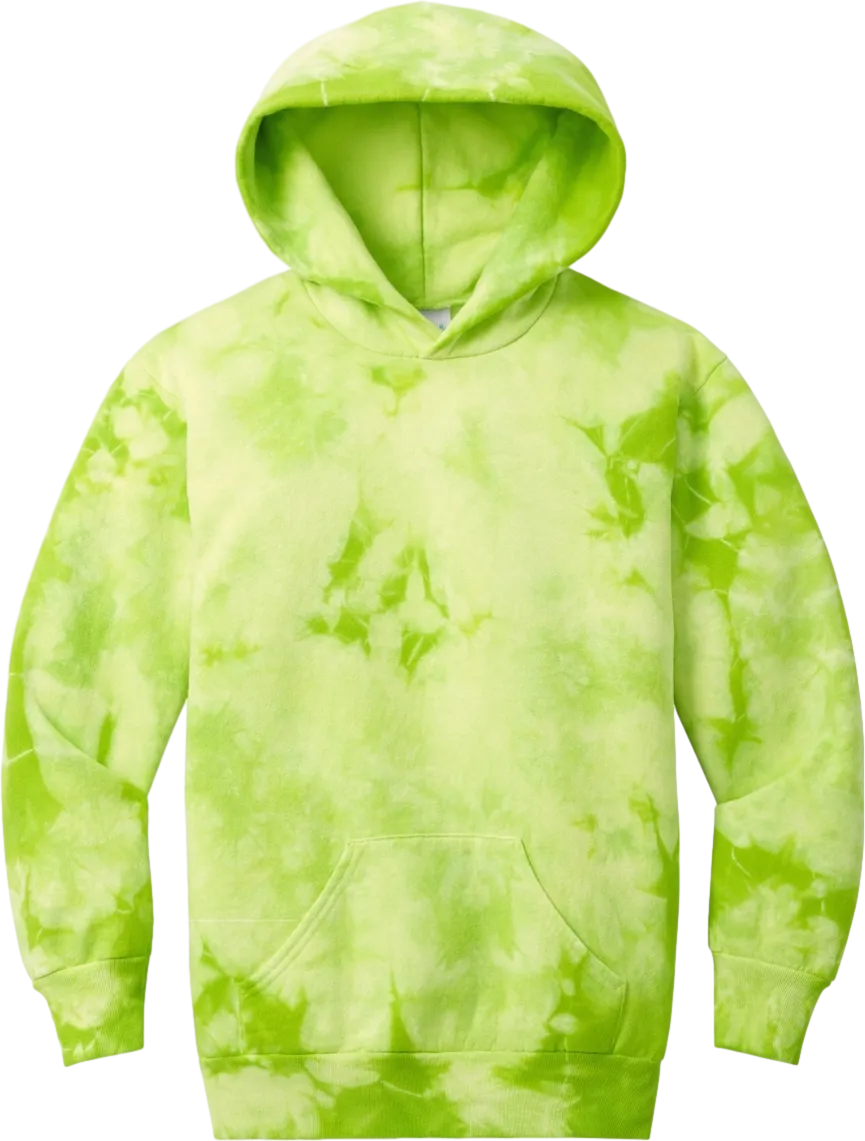 Youth Crystal Tie-Dye Pullover Hoodie
