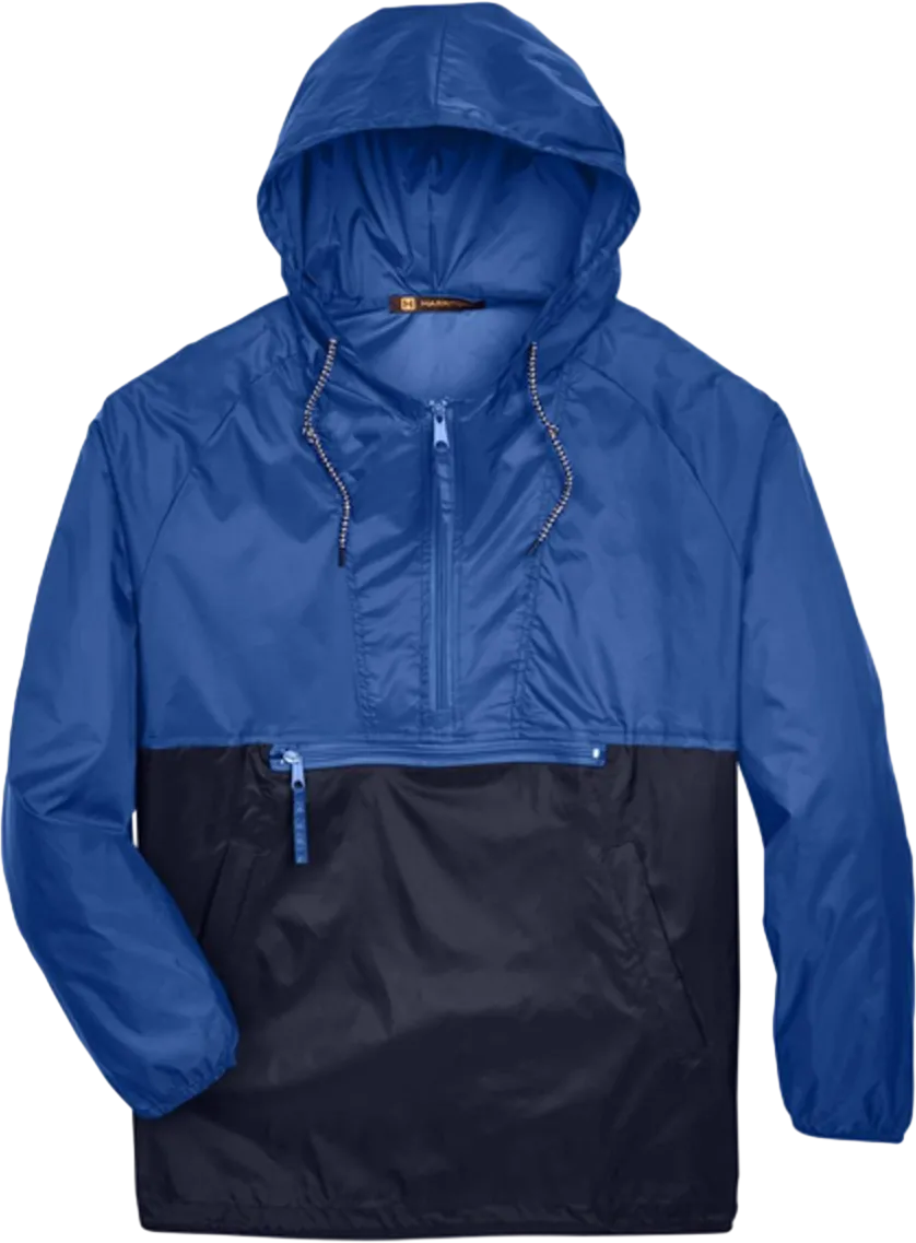 Packable Hooded Nylon Jacket