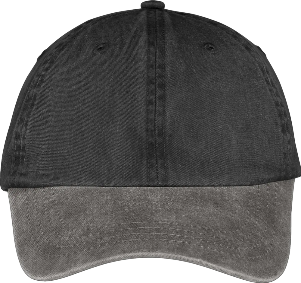 Two-Tone Pigment-Dyed Cap