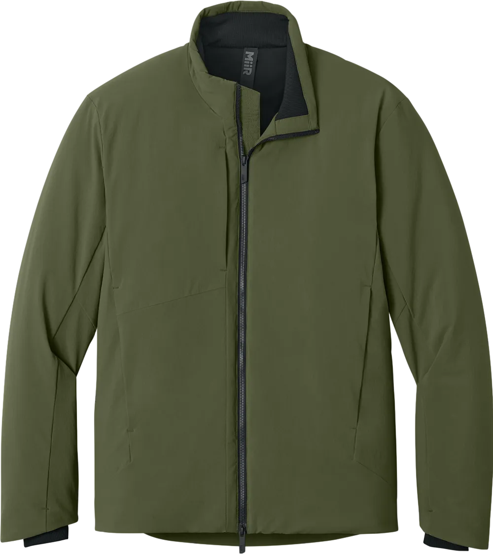 Sashiko Full-Zip Stretch Puffy