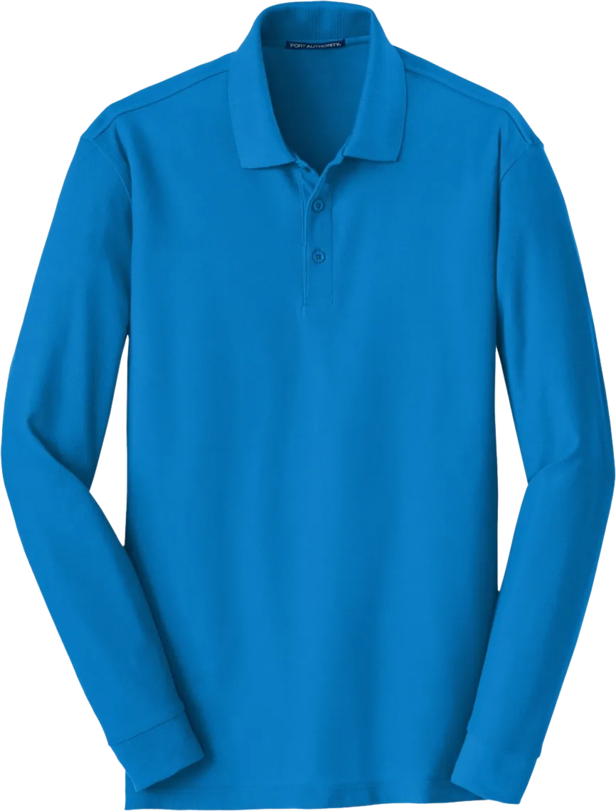 Long Sleeve Core Classic Pique Polo
