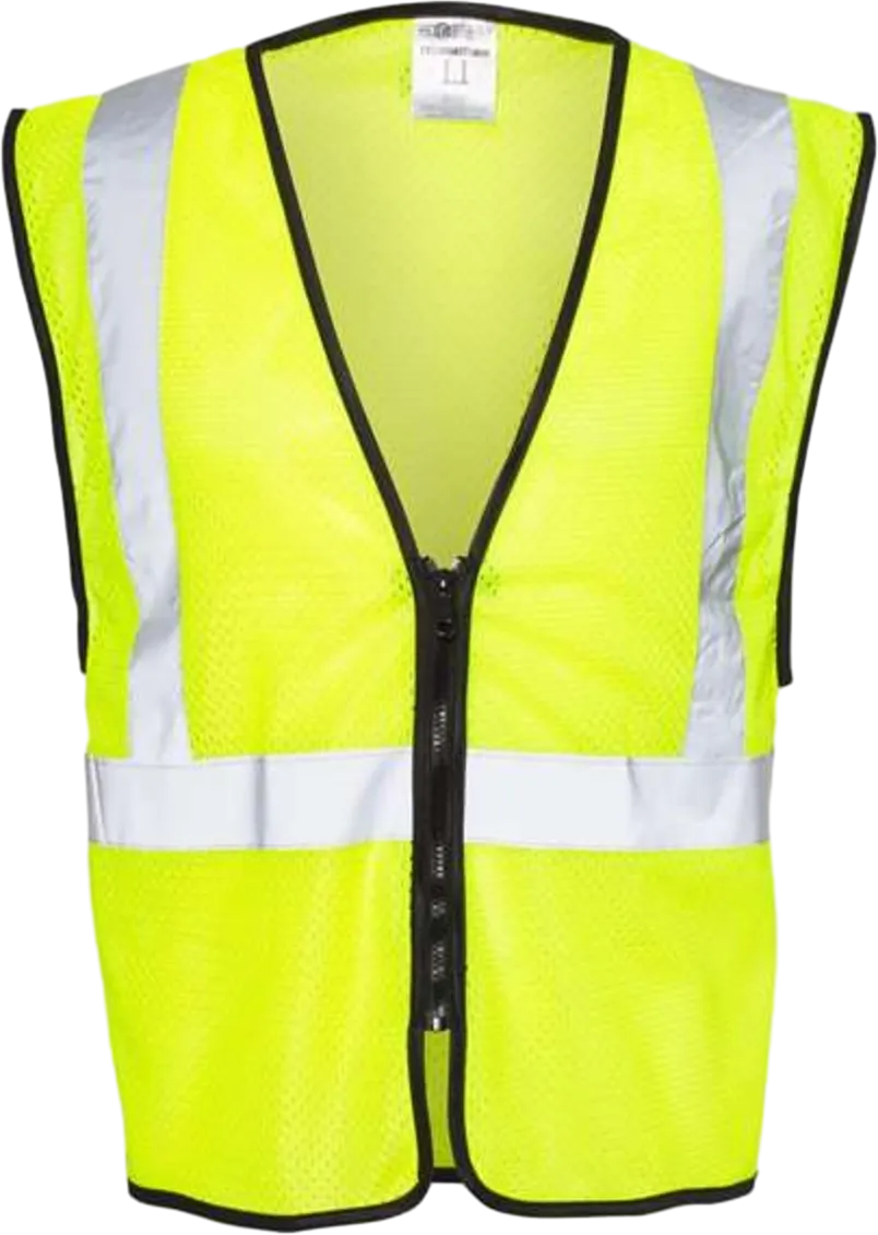 Zippered Mesh Economy Class 2 Vest