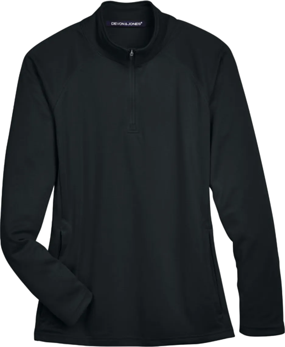 Ladies' Stretch Tech-Shell Compass 1/4-Zip