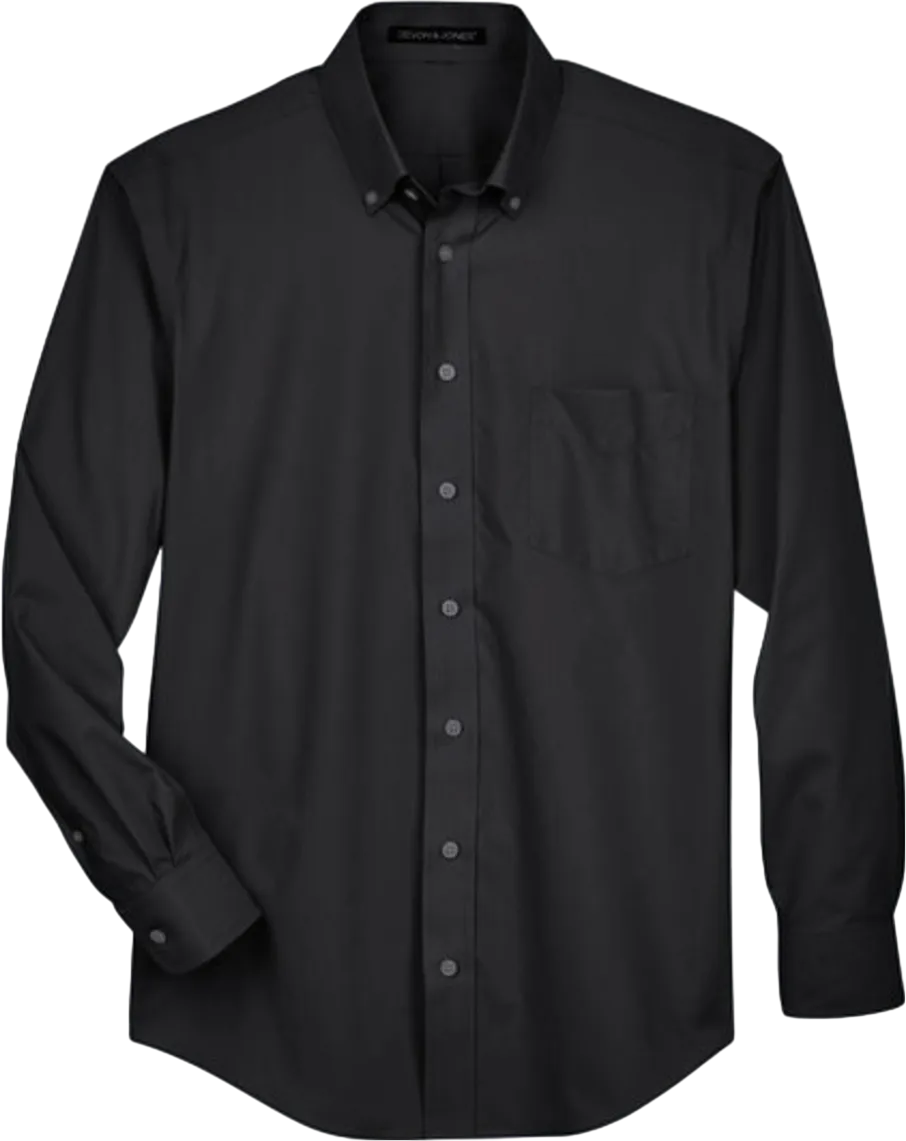 Men's Crown Woven Collection Solid Broadcloth