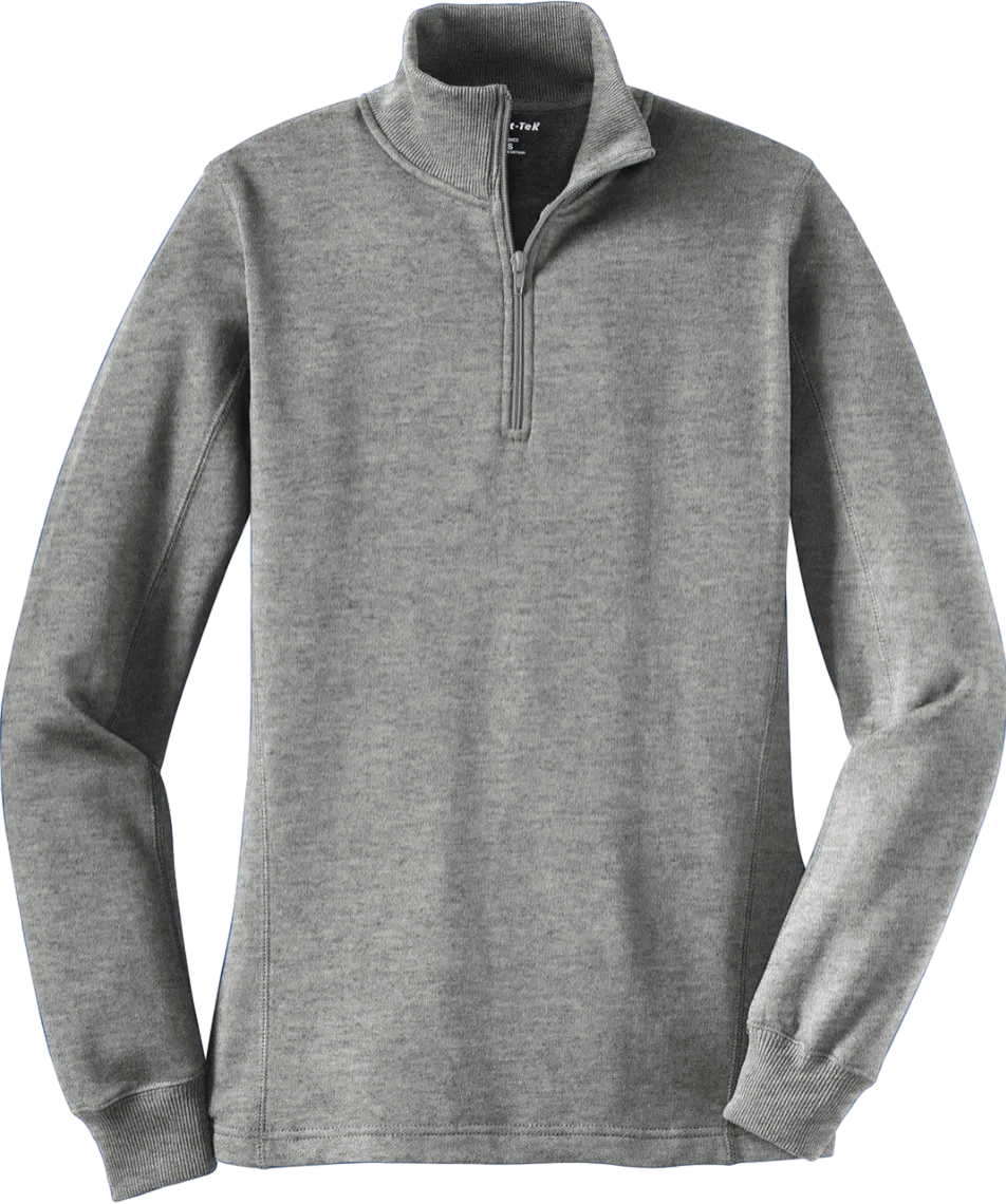 Ladies 1/4-Zip Sweatshirt