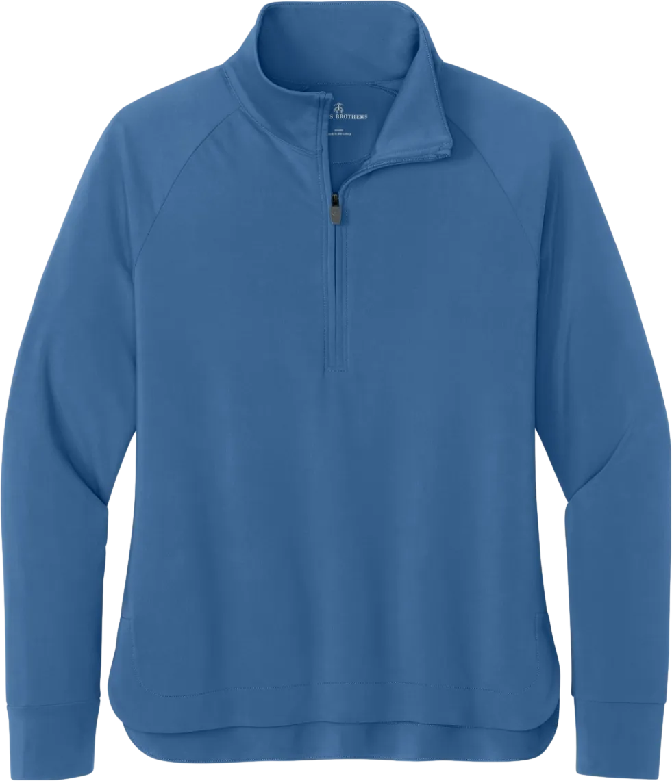 Brooks Brothers Women's Luxe Performance 1/4-Zip