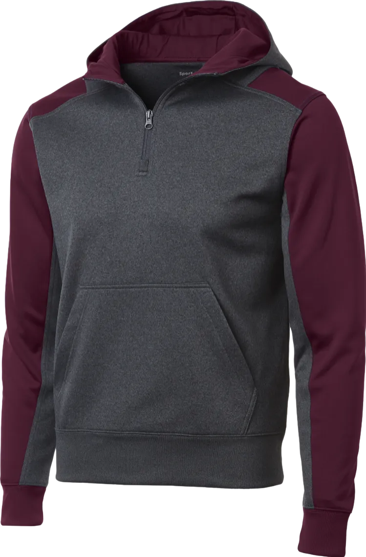 Tech Fleece Colorblock 1/4-Zip Hooded Sweatshirt