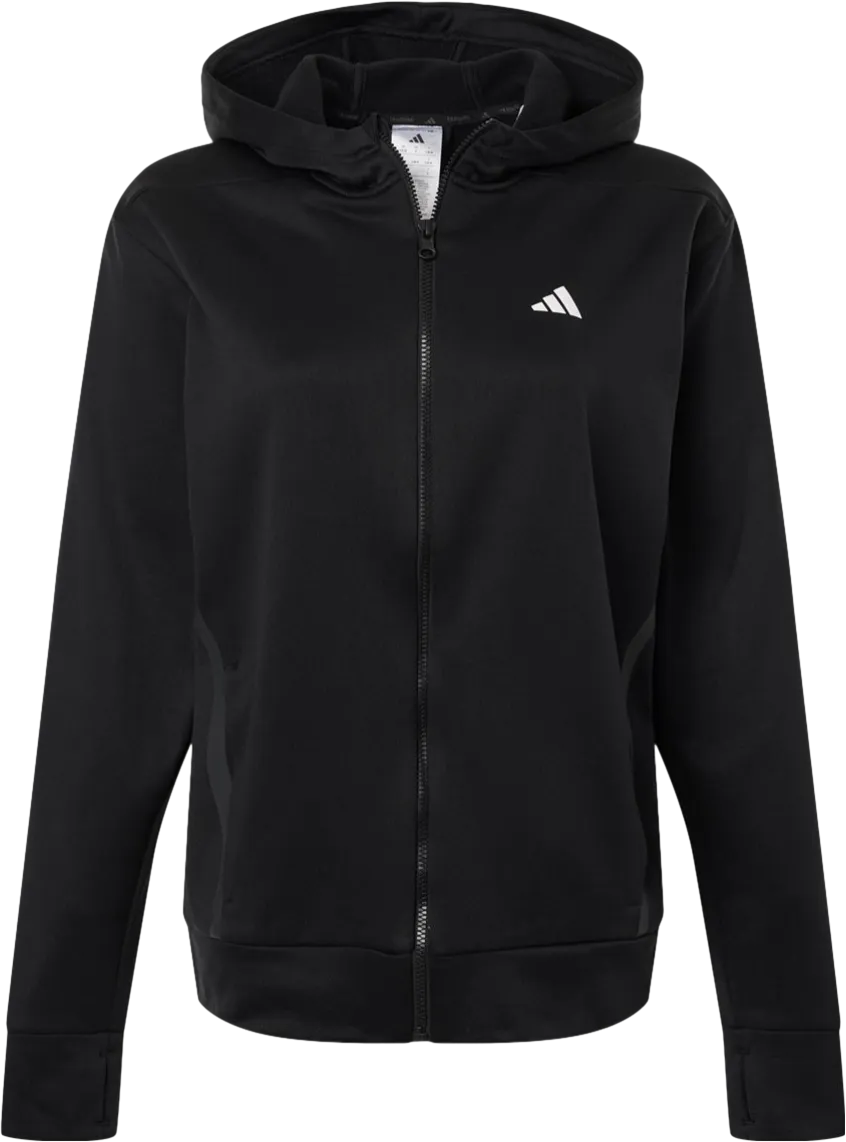 Adidas Women's Game & Go Fleece Full-Zip Hooded Sweatshirt