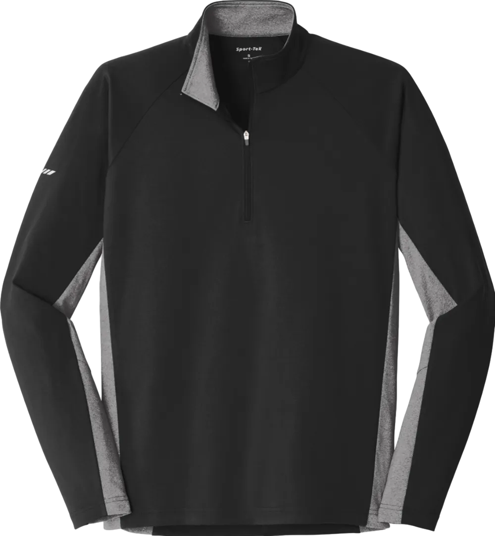 Sport-Wick Stretch Contrast 1/2-Zip Pullover