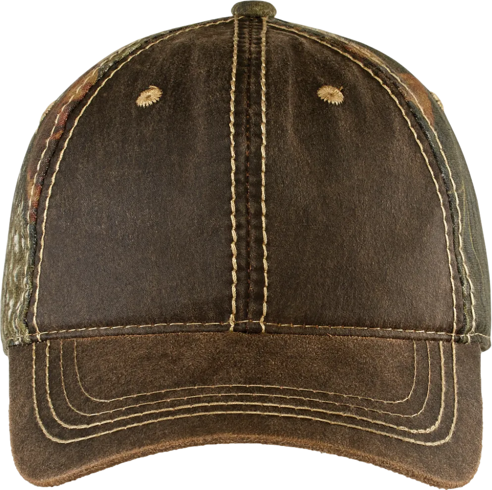 Pigment Print Camouflage Cap