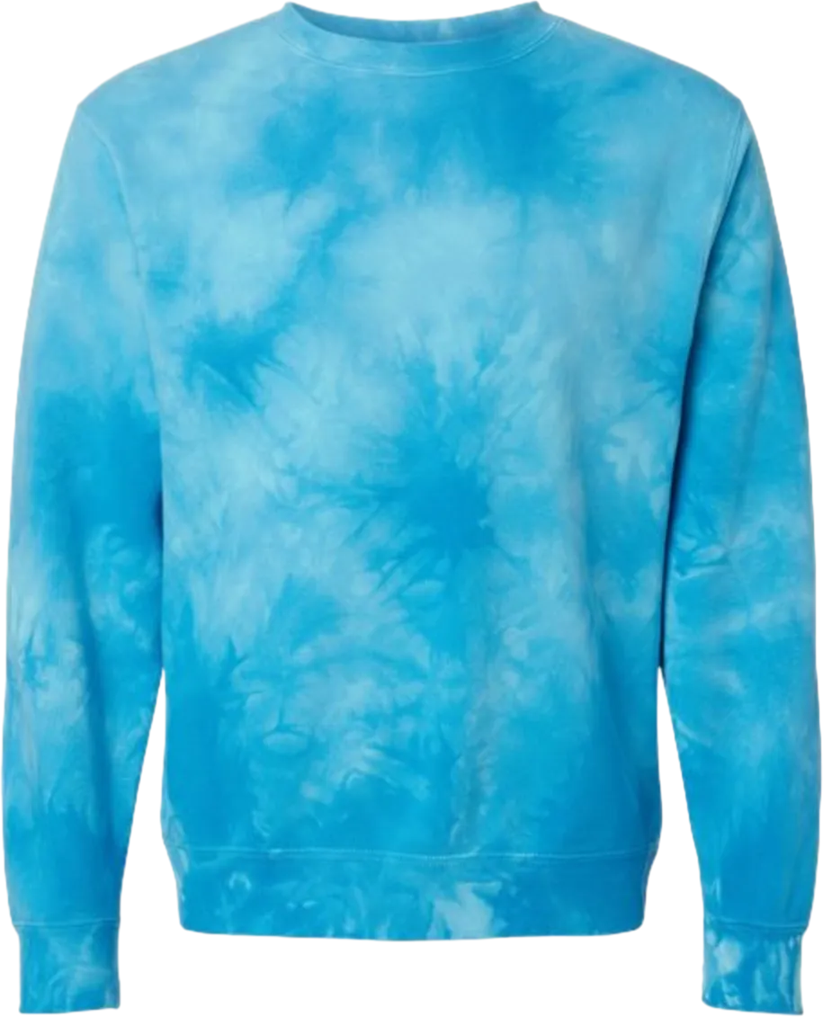 Midweight Tie-Dyed Crewneck Sweatshirt