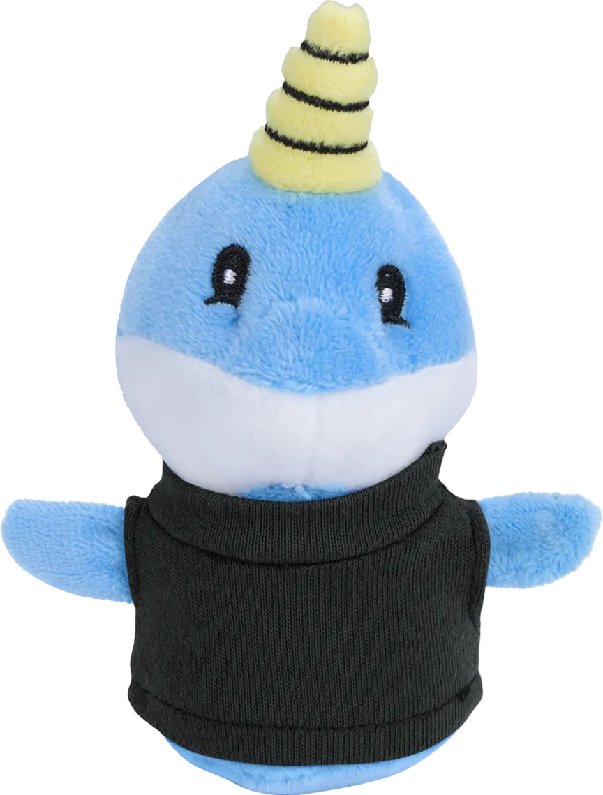 Narwal Shortie - 4" Plush