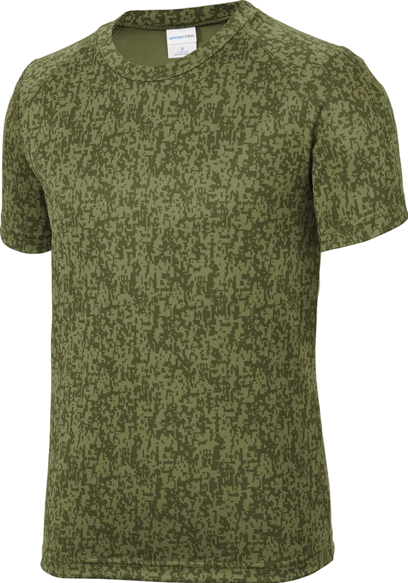 Youth Digi Camo Tee