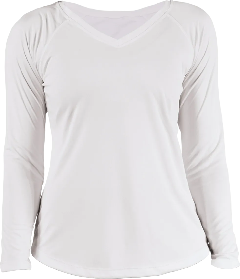 Vapor Apparel Women's Solar Long Sleeve V-Neck Shirt