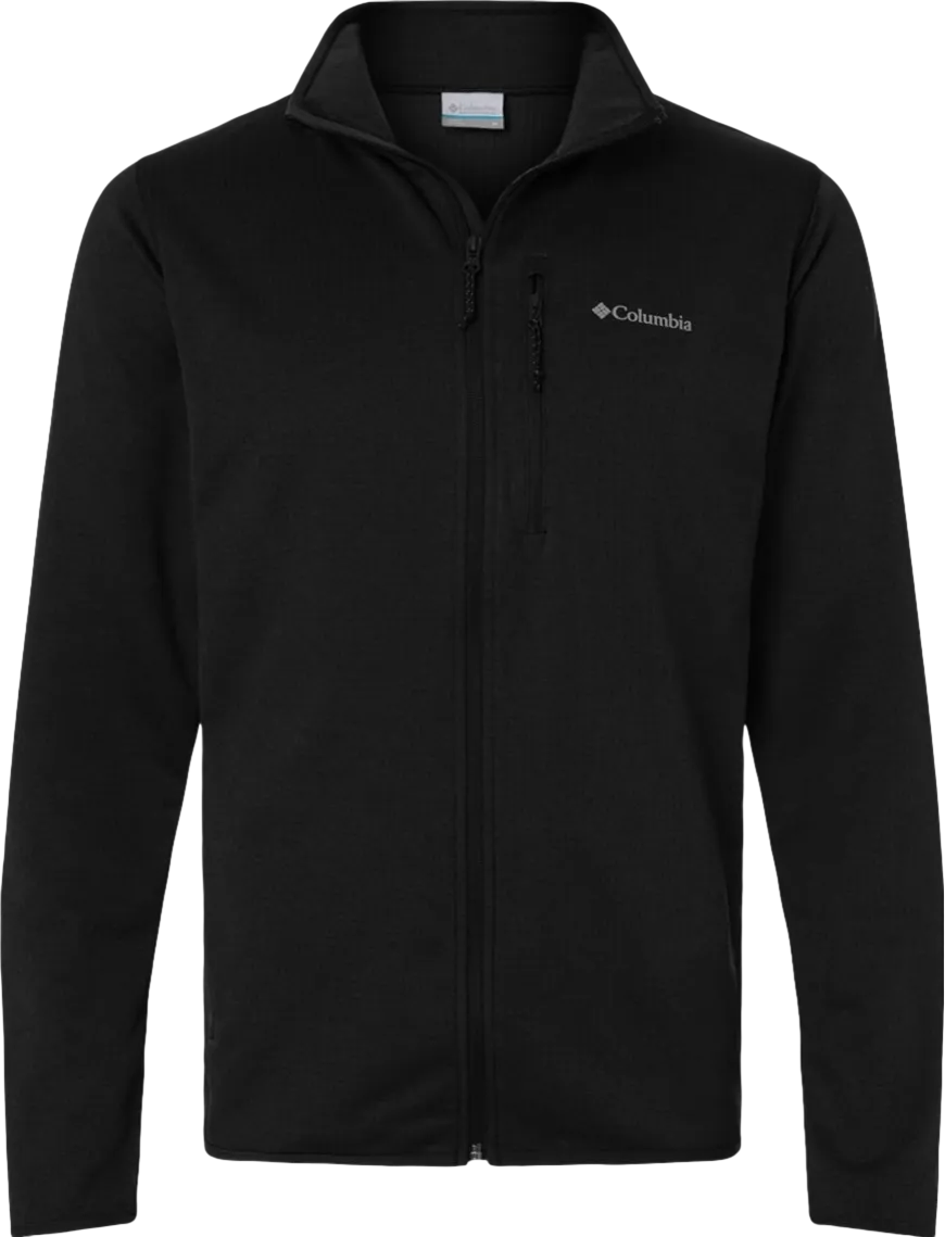 Men's Essential Hike Grid Fleece Full-Zip