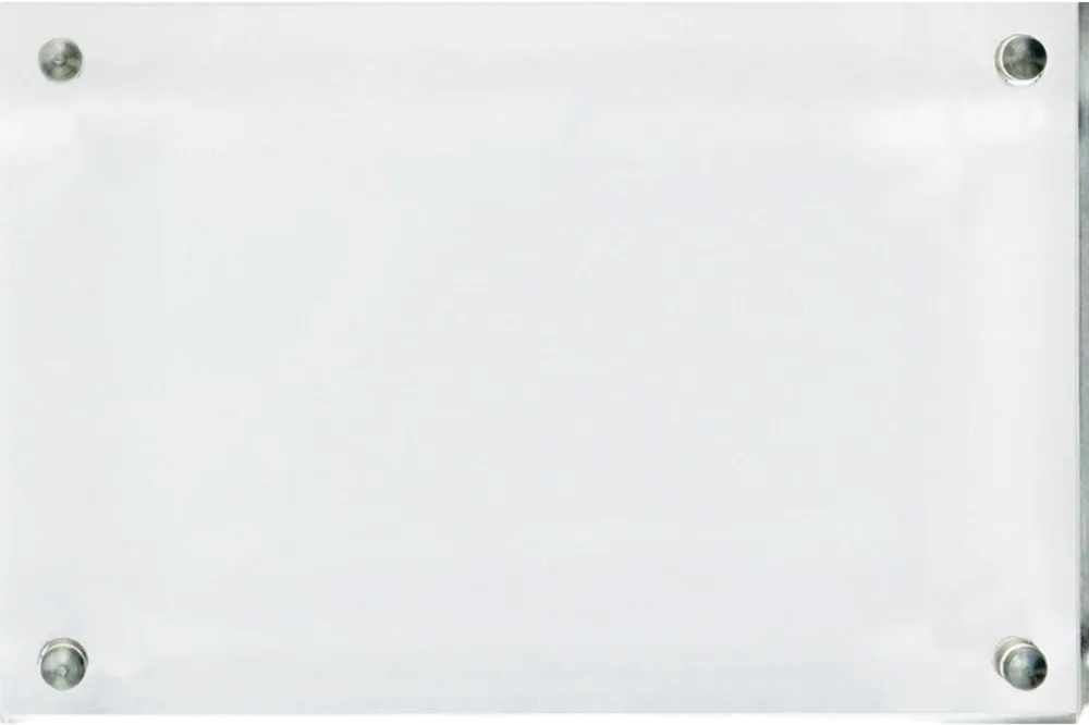 4" x 6" Clear Rectangle Magnetic Acrylic