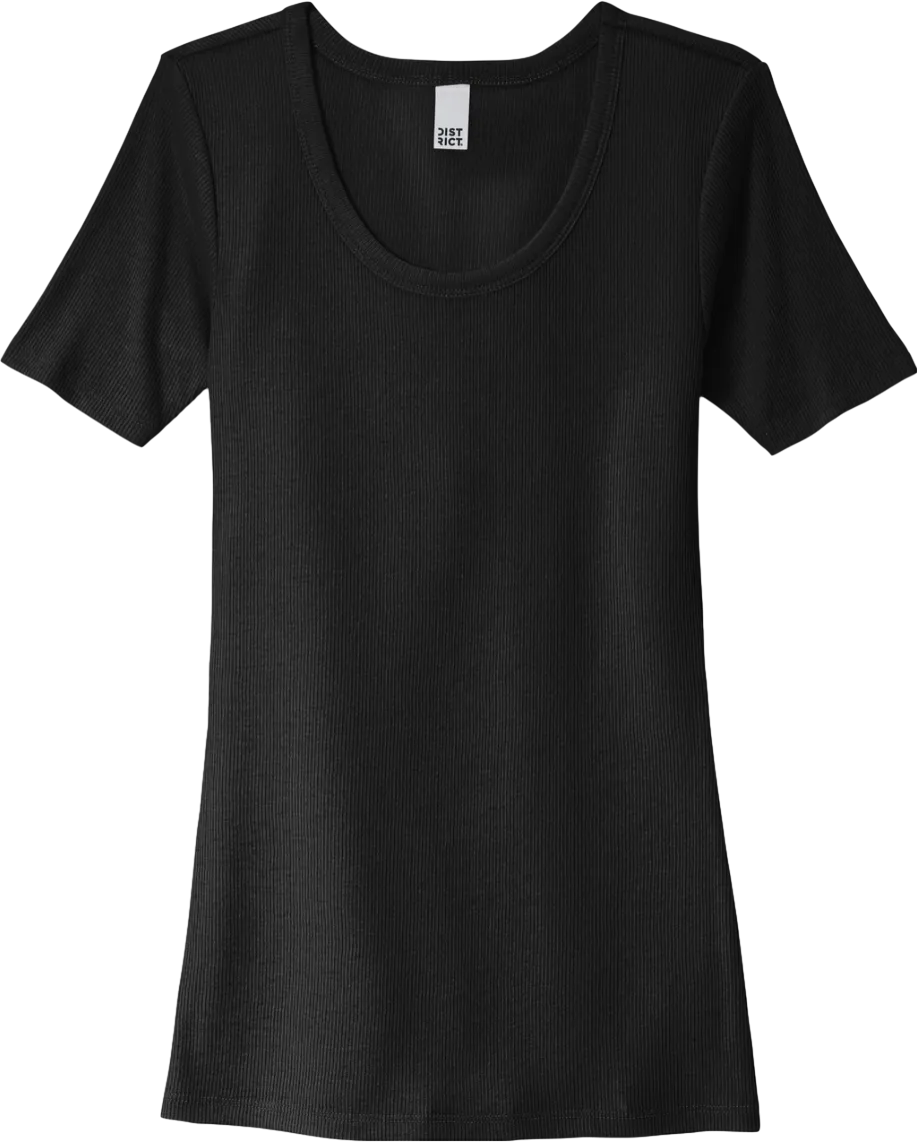 District Women's V.I.T. Rib Scoop Neck Tee