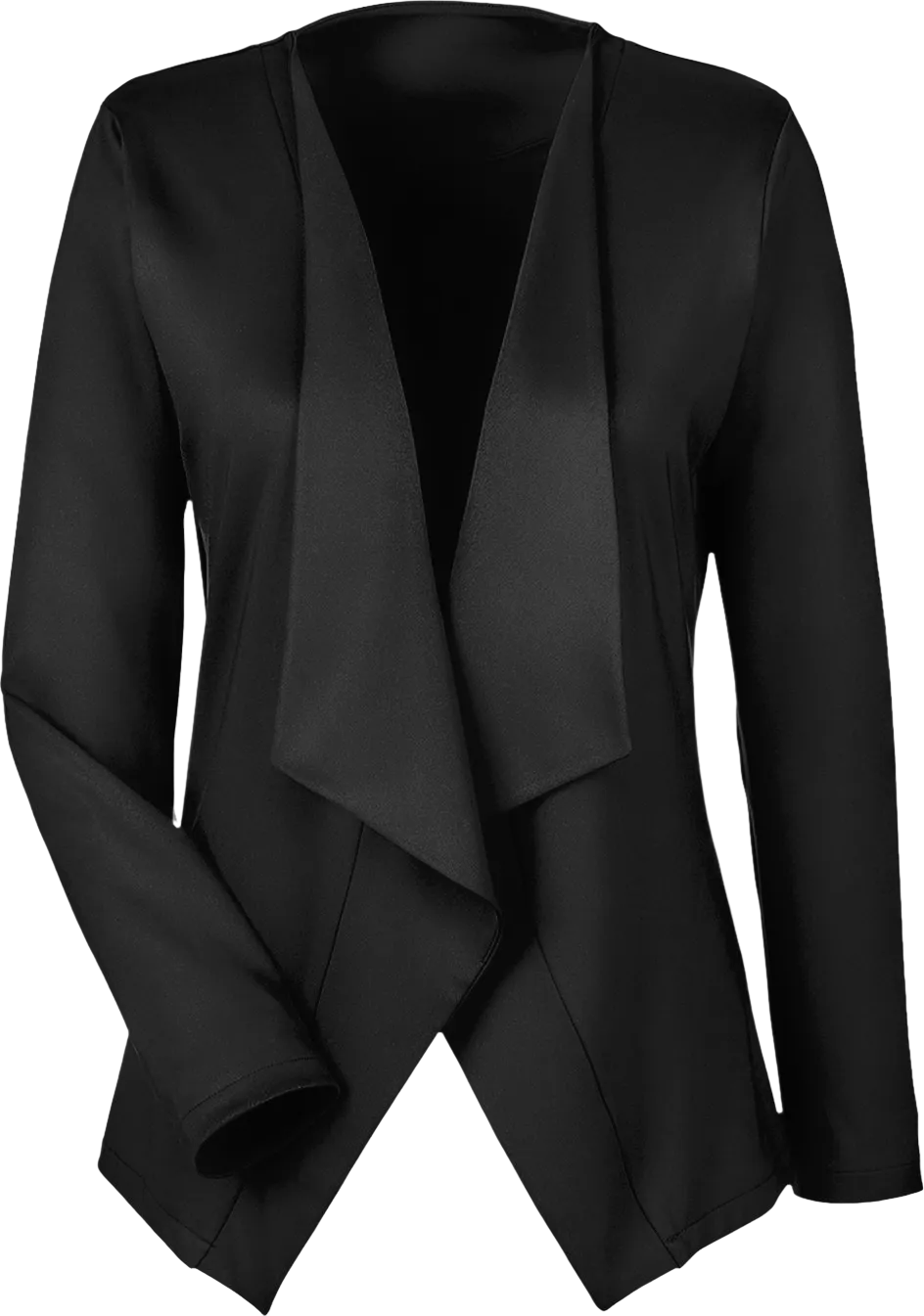 Ladies' Perfect Fit Draped Open Blazer