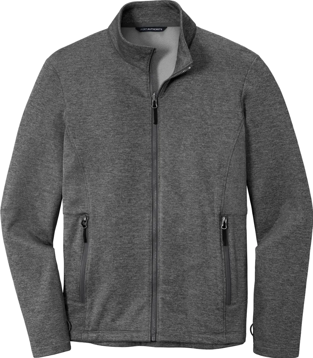 Collective Striated Fleece Jacket