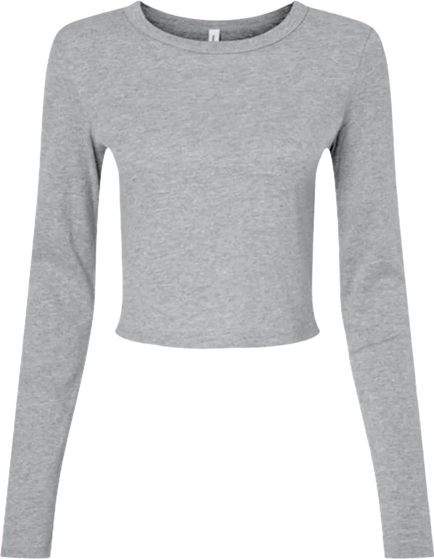 Women's Micro Rib Long Sleeve Baby Tee