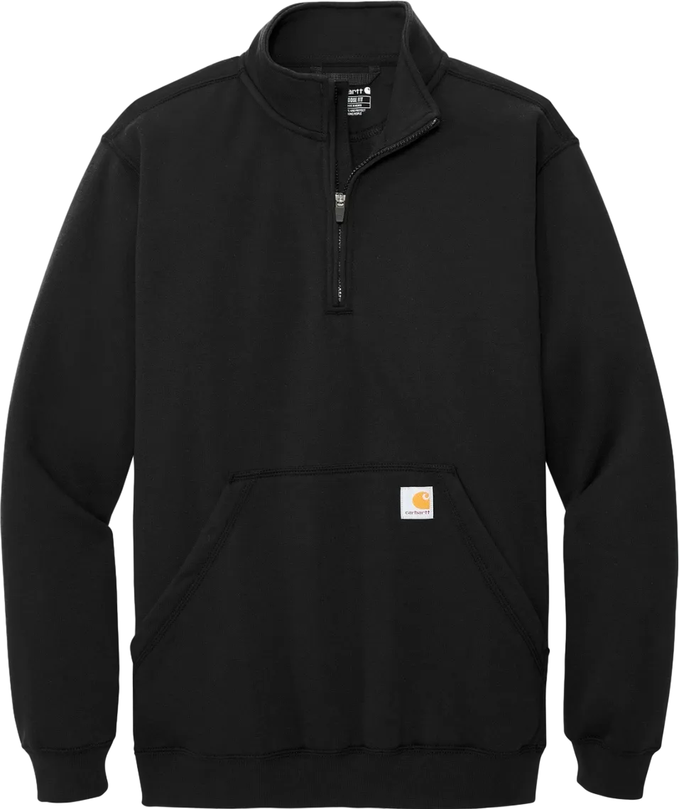 Midweight 1/4-Zip Mock Neck Sweatshirt