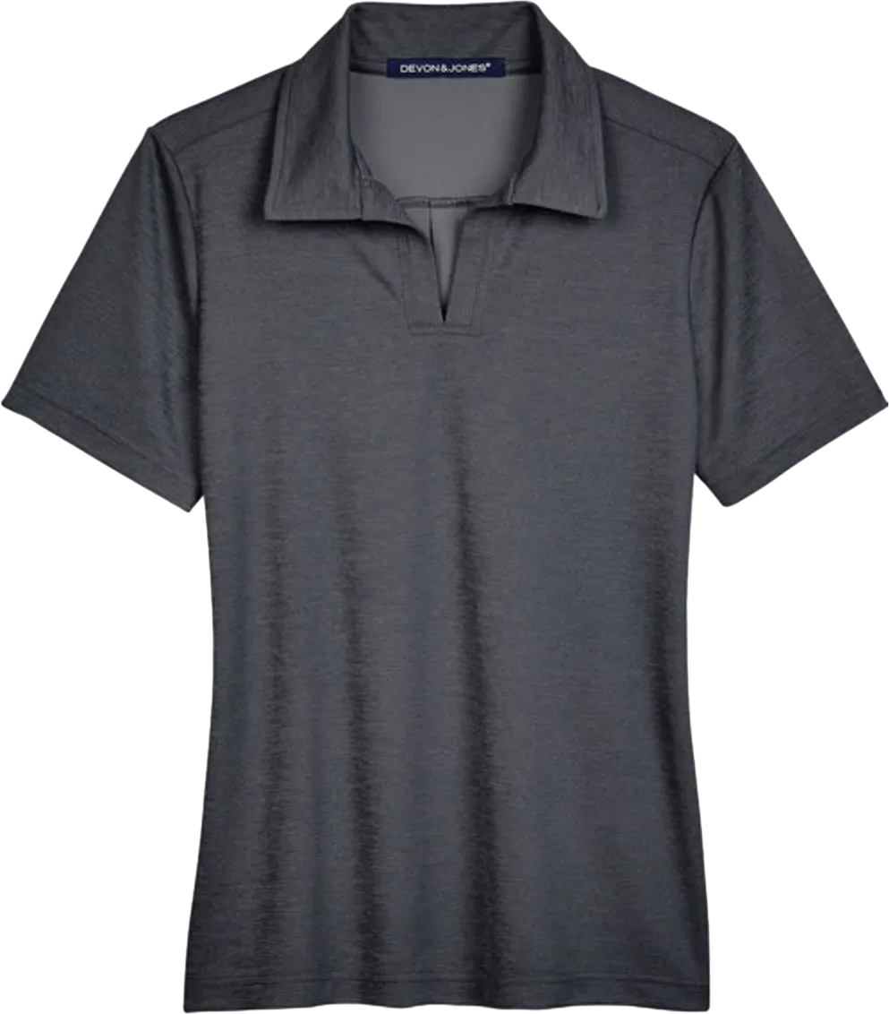 CrownLux Performance Ladies' Address Melange Polo