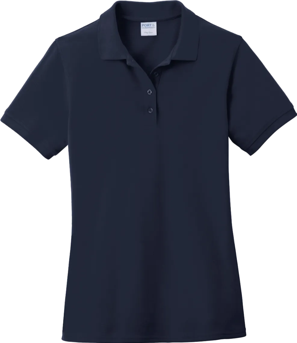 Ladies Combed Ring-Spun Pique Polo