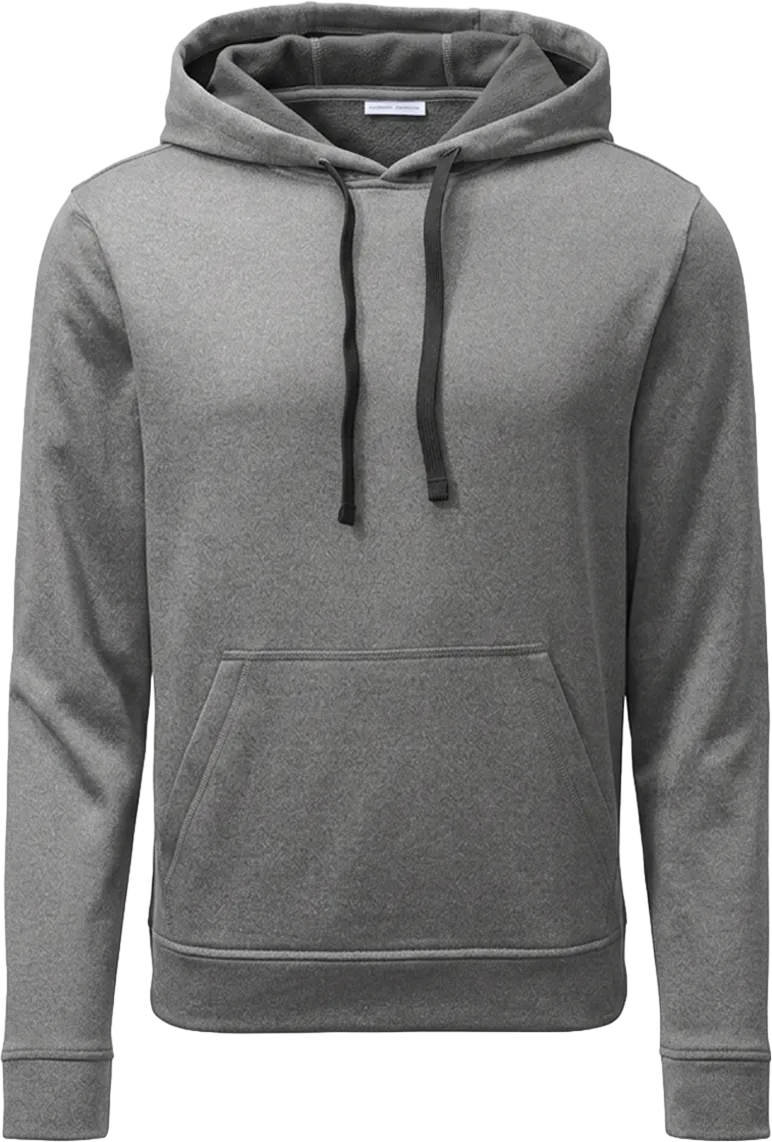 Sport-Tek PosiCharge Sport-Wick Heather Fleece Hooded Pullover